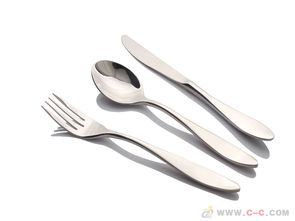 西餐不锈钢餐具套装 西餐刀叉勺三件套